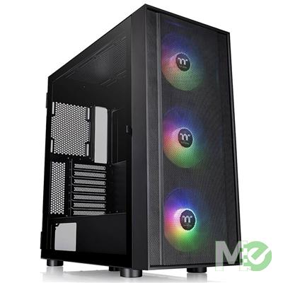 MX00126086 H570 TG ARGB Mid Tower ATX Computer Case, Black 