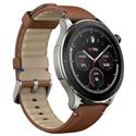 MX00126093 GTR 4, 1.43in AMOLED Touch, 5 ATM, 14-Day Battery, Blood, Heartrate & Sleep Monitor, Fitness Tracker Smart Watch, Brown