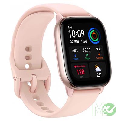 MX00126097 GTS 4 Smart Watch, Rosebud Pink, w/ 44mm AMOLED Display, GPS, 24/7 Health Monitoring, Alexa Compatible