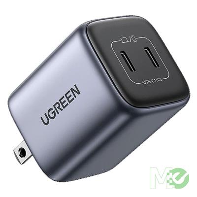 MX00126204 45W Nexode 2-Port GaN USB-C Wall Charger
