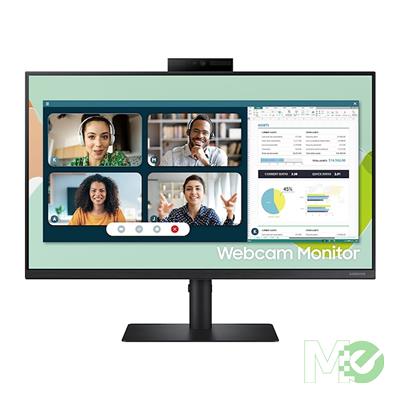 MX00126489 S24A400VEN 24in FHD IPS, 75Hz, 5ms Business Monitor w/ Built-in Webcam, Microphone and Speakers