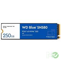 Western Digital Blue SN580 PCIe 4.0 NVMe M.2 SSD, 250GB  Product Image