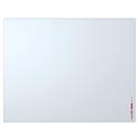 MX00126702 Superglide Premium Glass Mouse Pad, L White 