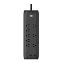 MX00126803 8 Outlet Surge Protector w/ USB Charging & 30W PD, 8ft