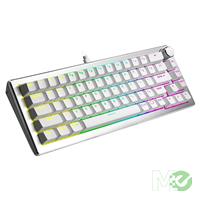 Cooler Master CK720 65% RGB Mechanical Gaming Keyboard w/ Kailh Box V2 Red Key Switches, Silver White  Product Image