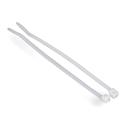 MX00126830 8 inch Cable Zip Tie UV Clear, 100 Pack