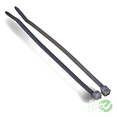 MX00126832 14 inch Cable Zip Tie UV Black, 100 Pack