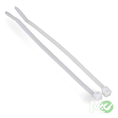 MX00126834 14 inch Cable Zip Tie UV Clear, 100 Pack