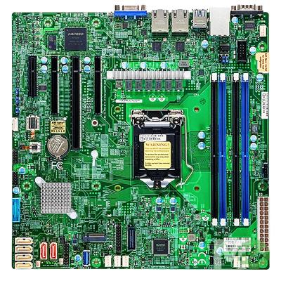 MX00126845 MBD-X12STL-F-O mATX Server Motherboard w/ DDR4-3200, PCIe 4.0 x16, M.2 PCIe 3.0, Dual USB 3.2 Gen1 Type-A, Dual Gigabit LAN