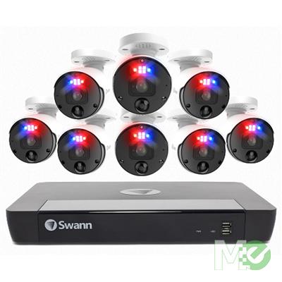 MX00126915 8 Cameras 16 Channel 4K Ultra HD Professional NVR Security System w/ 2TB Hard Drive 