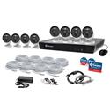 MX00126915 8 Cameras 16 Channel 4K Ultra HD Professional NVR Security System w/ 2TB Hard Drive 