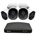 MX00126924 4 Camera 4 Channel 1080p Full HD DVR Security System w/ 64GB Micro SD Card