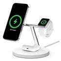 MX00126943 3-in-1 Wireless Charging Valet w/ Qi Wireless Charging Support, White