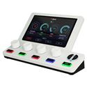 MX00126961 Mix Create USB Audio Controller, Light w/ 5 inch Colour Display, 4 Control Knobs, 7 Switches, Free Beacn App