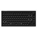 MX00127045 V1 QMK Custom Mechanical Keyboard, Barebone, Carbon Black w/ Knob