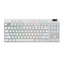 MX00127173 PRO X TKL Lightspeed Wireless RGB Mechanical Gaming White Keyboard w/ Tactile Switches