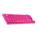 MX00127174 PRO X TKL Lightspeed Wireless RGB Mechanical Gaming Pink Keyboard w/ Tactile Switches