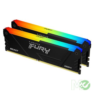 MX00127184 FURY Beast 32GB DDR4 3600MHz CL18 Dual Channel Kit (2x 16GB), Black