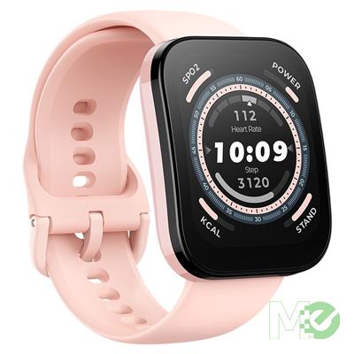MX00127244 Amazfit BIP 5 Smart Fitness Watch, Pastel Pink w/ 45mm IPS Display, 24 Hour Health Monitoring, 124 Sports Modes, 10 Day Battery