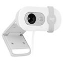 MX00127292 Brio 100 Full HD 1080p Webcam, Off White w/ Auto Light Balance, Integrated Privacy Shutter, Built-In Microphone