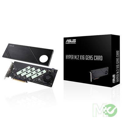 MX00127481 Hyper M.2 x16 Gen5 Card w/ PCIe 5.0, 4x M.2 Slots