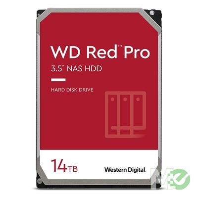 MX00127485 RED Pro 14TB NAS Desktop Hard Drive, SATA III w/ 512MB Cache 