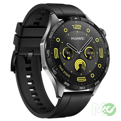 MX00127540 Watch GT 4, 46mm Active, 1.43" AMOLED Touch, GPS, SpO2, 5 ATM, 14-day Battery, Heartrate, 100 Workout Modes (Canada Warranty)