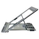 MX00127590 Foldable Laptop / Tablet Stand, Silver 