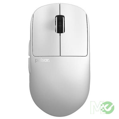 MX00127599 X2H Wireless Optical Gaming Mouse, Medium, White 