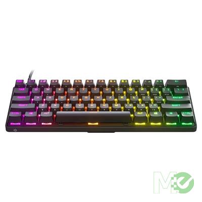 MX00127652 Apex Pro Mini 60% RGB Wired Gaming Keyboard, Black w/ OmniPoint 2.0 Adjustable HyperMagnetic Key Switches