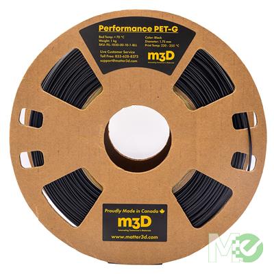 MX00127670 Performance PETg, 1.75mm, Black, 1kg