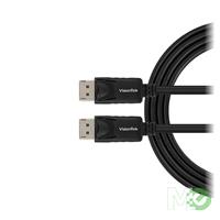 VisionTek DisplayPort v1.2 Cable M/M 6.6 Feet, Black Product Image
