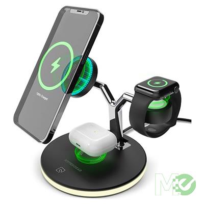 MX00127787 26 Watt MaxCharge 3-in-1 Wireless Charging Stand, Compatible with Apple and MagSafe Smart Devices