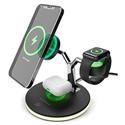 MX00127787 26 Watt MaxCharge 3-in-1 Wireless Charging Stand, Compatible with Apple and MagSafe Smart Devices