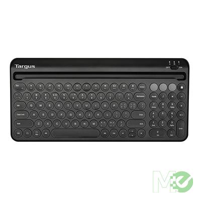 MX00127989 Multi-Device Wireless Bluetooth Antimicrobial  Keyboard w/ Tablet, Phone Cradle