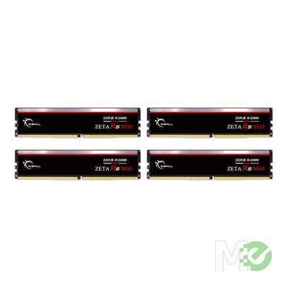 MX00128113 Zeta R5 Neo 64GB DDR5 6400MHz Quad Channel Kit (4 x 16GB), Black
