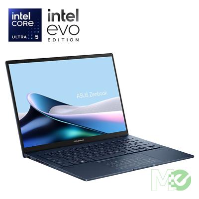 MX00128140 Zenbook 14 OLED UX3405MA-DS51T-CA Ponder Blue w/ Core™ Ultra 5 125H, 16GB LPDDR5X, 512GB SSD, 14in WQXGA+ OLED Touch, Win 11