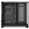 MX00128216 O11 Vision Mid Tower Case w/ Tempered Glass, Black 