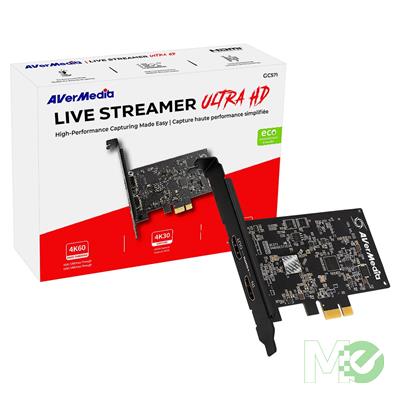 MX00128359 GC571 Live Streamer Ultra HD 4K UHD Capture / Streaming Card w/ HDMI Passthrough 
