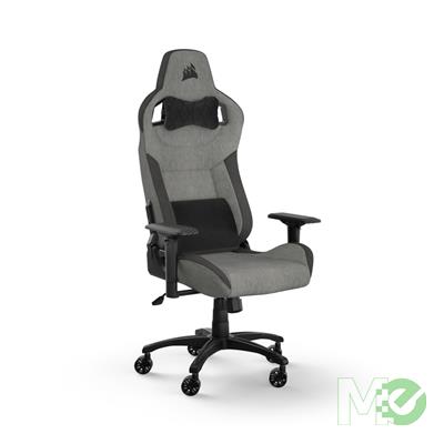 MX00128375 T3 Rush 2023 Fabric Gaming Chair, Gray/Charcoal