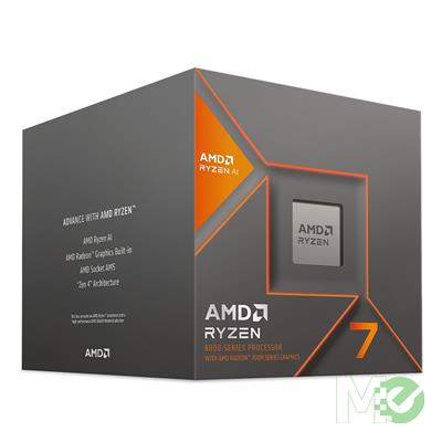 MX00128445 Ryzen™ 7 8700G Processor, 4.2GHz w/ Radeon™ 780M, 8 Cores / 16 Threads 