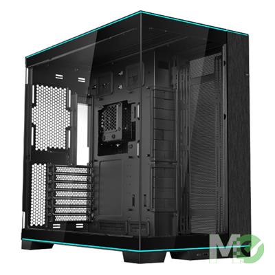 MX00128489 O11D EVO RGB Mid-Tower Case, Black w/ Tempered Glass, RGB Lighting
