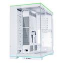 MX00128490 O11D EVO RGB Mid-Tower Case, White w/ Tempered Glass, RGB Lighting