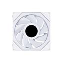 MX00128496 Uni Fan TL LCD 120mm ARGB Reverse Case Fan, 3 Pack /w Fan Controller - White
