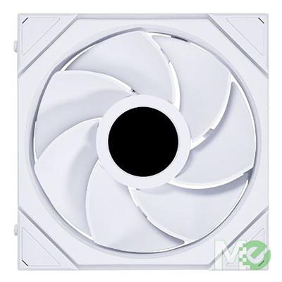 MX00128513 Uni Fan TL LCD 140mm ARGB Reverse Case Fan, White