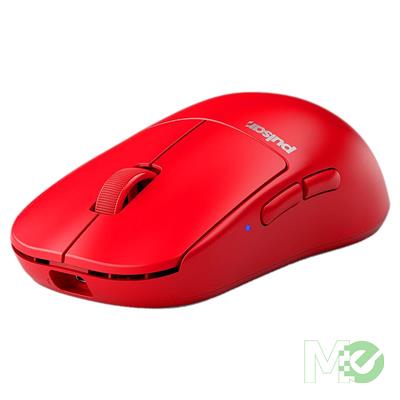 MX00128553 X2H Mini Red Edition Wireless / Wired Gaming Mouse w/ USB Wireless Receiver, USB Charging Cable