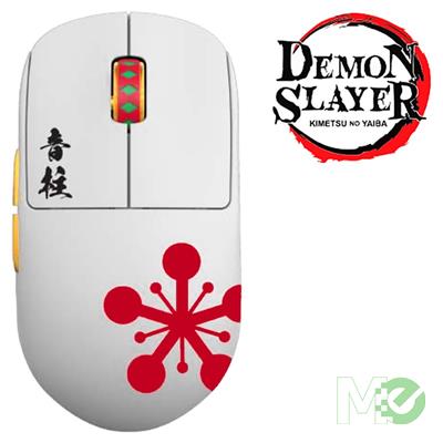 MX00128665 X2H (Medium) Demon Slayer UZUI TENGEN Limited Edition Wireless / Wired Gaming Mouse w/ USB Wireless Receiver, Charging Cable