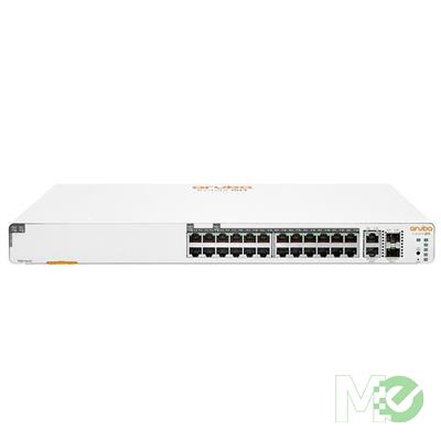 MX00128695 HPE Networking Instant On 1960 24G Class 4 24-Ports Switch w/ 2x SFP+ Ports, 370W PoE 