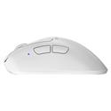 MX00128828 Xlite V3 Large Wireless Gaming Mouse, White w/ Pixart PAW3395, 26,000 dpi, Main Optical Switches, Wireless USB Dongle