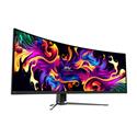MX00128836 MPG 491CQP QD-OLED 49in Curved 1800R Gaming Monitor w/ 144Hz 0.03ms, 32:9, Height Adjustable Arm, AI Engine